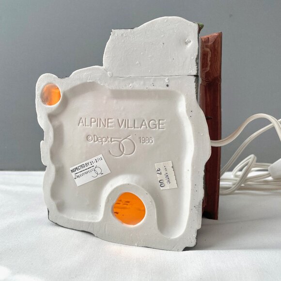 Department 56 Besson Bierkeller Alpine Village 56.65405 1986 Lighted Ski House - Picture 5 of 15